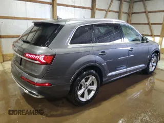 2024 Audi Q7 Premium Plus with VIN WA1LCBF71RD006474, listed as a Copart auction lot 62633915 with 33,316 mi miles and Clean title. Bid and sale history available at DreamBid. Image 3.