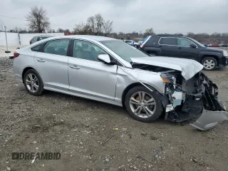 2018 Hyundai Sonata SEL with VIN 5NPE34AF9JH635309, listed as a Copart auction lot 50212795 with 71,998 mi miles and Salvage Title. Bid and sale history available at DreamBid. Image 4.