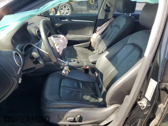 2015 Audi A3 1.8T Premium with VIN WAUACGFF7F1039653, listed as a Copart auction lot 52120215 with 106,666 mi miles and Salvage Title. Bid and sale history available at carsss.com. Image 7.