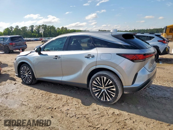 2023 Lexus RX 350 with VIN 2T2BAMBA4PC022193, listed as a Copart auction lot 58991955 with 18,696 mi miles and Salvage title. Bid and sale history available at DreamBid. Image 2.