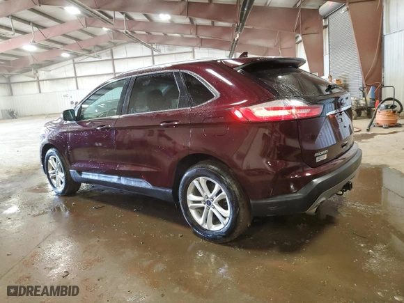 2019 Ford Edge SEL with VIN 2FMPK4J96KBC61370, listed as a Copart auction lot 49096595 with 76,129 mi miles and Clean Title. Bid and sale history available at carsss.com. Image 2.