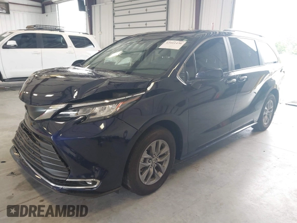 2023 Toyota Sienna XLE with VIN 5TDYRKEC2PS145751, listed as a IAAI auction lot 42661436 with 26,827 mi miles and . Bid and sale history available at DreamBid. Image 17.