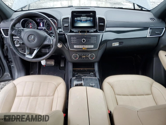 2018 Mercedes-Benz GLS with VIN 4JGDF6EE1JB174362, listed as a Copart auction lot 44164913 with 52,476 mi miles. Bid and sale history available at carsss.com. Image 8.
