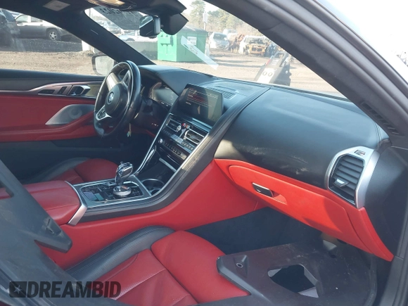 2019 BMW 8 Series M850i xDrive with VIN WBABC4C54KBU95810, listed as a IAAI auction lot 41742023 with 66,901 mi miles and . Bid and sale history available at DreamBid. Image 5.