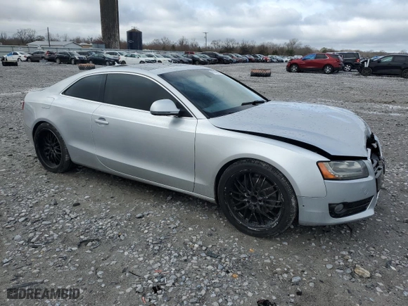 2008 Audi A5 with VIN WAUDK78T28A041896, listed as a Copart auction lot 45148995 with 154,580 mi miles and Salvage Title. Bid and sale history available at carsss.com. Image 4.