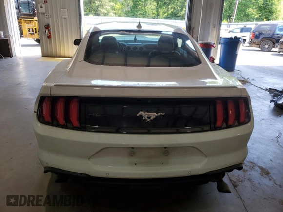 2022 Ford Mustang EcoBoost with VIN 1FA6P8TH6N5100254, listed as a Copart auction lot 53247395 with 75,098 mi miles and Salvage title. Bid and sale history available at DreamBid. Image 6.