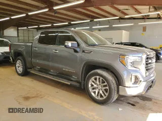 2022 GMC Sierra 1500 Limited SLT with VIN 1GTU9DET8NZ192191, listed as a Copart auction lot 46782145 with 0 mi miles and Salvage Title. Bid and sale history available at carsss.com. Image 4.