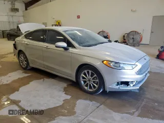 2017 Ford Fusion SE with VIN 3FA6P0HDXHR380057, listed as a Copart auction lot 59583425 with 115,038 mi miles and Salvage title. Bid and sale history available at DreamBid. Image 4.