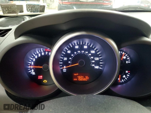 2013 Kia Soul + with VIN KNDJT2A64D7541592, listed as a Copart auction lot 51466085 with 156,560 mi miles and Salvage Title. Bid and sale history available at carsss.com. Image 9.