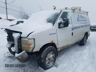 2008 Ford Econoline Cargo Commercial with VIN 1FTNE24L08DA53566, listed as a Copart auction lot 83140354 with Not Provided miles and Salvage Title. Bid and sale history available at DreamBid. Image 1.