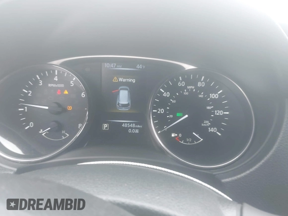 2016 Nissan Rogue SV with VIN KNMAT2MV3GP666185, listed as a IAAI auction lot 41932051 with 48,548 mi miles and . Bid and sale history available at DreamBid. Image 7.
