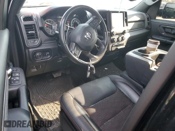 2022 Ram 1500 Big Horn with VIN 1C6SRFFT8NN245195, listed as a Copart auction lot 48547915 with 53,772 mi miles and Salvage Title. Bid and sale history available at carsss.com. Image 8.
