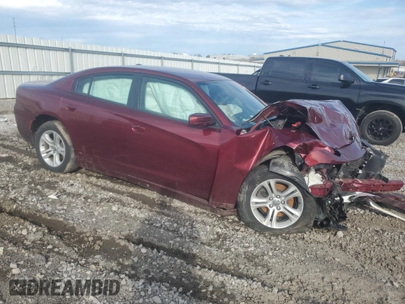 2018 Dodge Charger SXT with VIN 2C3CDXBG4JH173817, listed as a Copart auction lot 44900675 with Not Provided miles and Salvage Title. Bid and sale history available at DreamBid. Image 4.