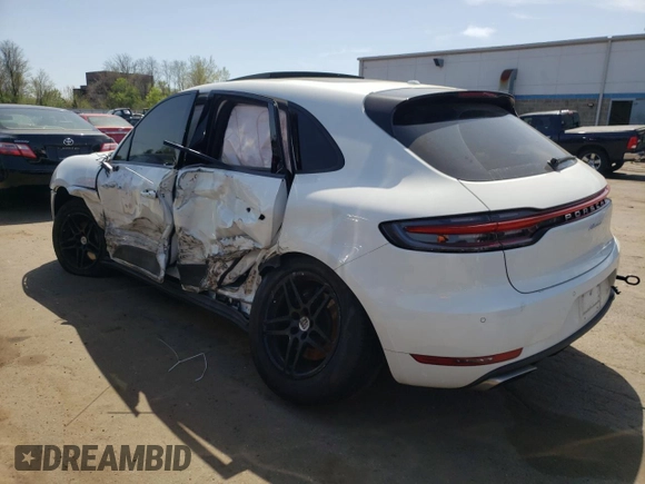 2021 Porsche Macan z VIN WP1AA2A5XMLB09303, wystawiony jako Copart lot #54544005 z przebiegiem Nie podano mil oraz Szkoda całkowita • Salvage title. Historia ofert i sprzedaży dostępna na DreamBid. Obrazek 2.