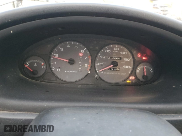 1997 Acura Integra GS with VIN JH4DC4465VS013917, listed as a Copart auction lot 87654165 with 218,585 mi miles and Salvage Title. Bid and sale history available at carsss.com. Image 9.