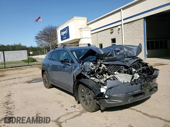 2024 Mazda CX-50 S Preferred with VIN 7MMVABBM5RN195804, listed as a Copart auction lot 50973435 with 6,817 mi miles and Salvage Title. Bid and sale history available at DreamBid. Image 12.