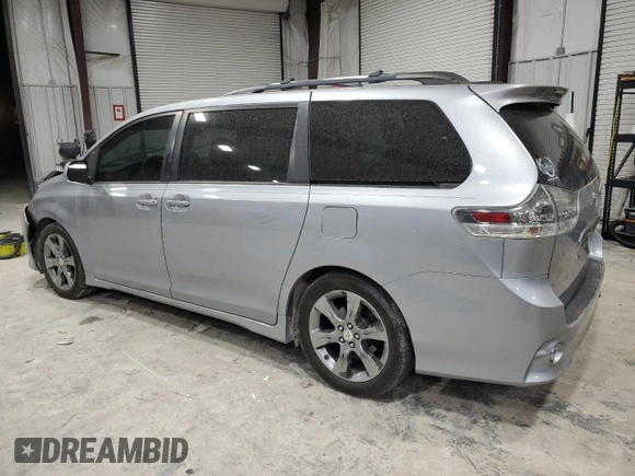 2011 Toyota Sienna SE with VIN 5TDXK3DC0BS063470, listed as a Copart auction lot 48804635 with 203,675 mi miles and Salvage Title. Bid and sale history available at carsss.com. Image 2.