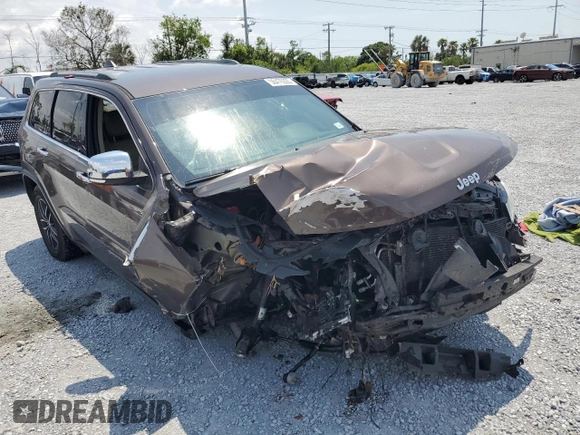 2018 Jeep Grand Cherokee Limited with VIN 1C4RJEBGXJC480320, listed as a Copart auction lot 56476355 with 90,202 mi miles and Salvage title. Bid and sale history available at DreamBid. Image 4.