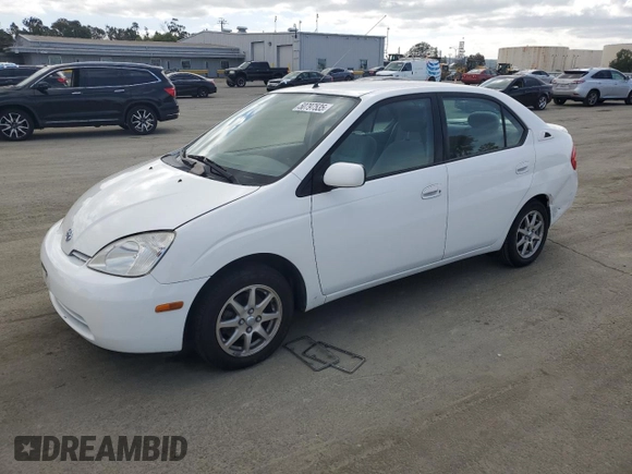 2001 Toyota Prius with VIN JT2BK12U510023714, listed as a Copart auction lot 50797535 with 81,301 mi miles and Salvage Title. Bid and sale history available at carsss.com. Image 1.