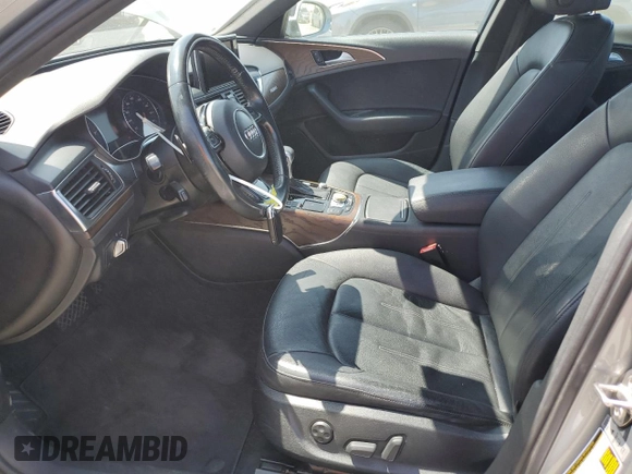 2015 Audi A6 Premium Plus with VIN WAUGFAFCXFN021824, listed as a Copart auction lot 60576435 with 164,019 mi miles and Clean title. Bid and sale history available at DreamBid. Image 7.