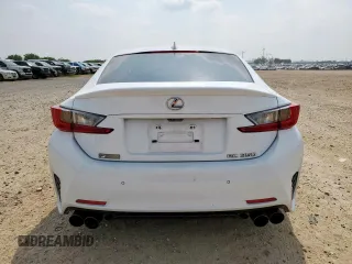 2015 Lexus RC 350 F Sport with VIN JTHHE5BC8F5002355, listed as a Copart auction lot 56369295 with 72,620 mi miles and Salvage title. Bid and sale history available at DreamBid. Image 6.