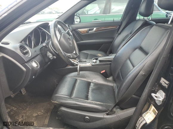2012 Mercedes-Benz C-Class C 250 Sport with VIN WDDGF4HB9CA596532, listed as a Copart auction lot 50819275 with 168,539 mi miles and Salvage Title. Bid and sale history available at carsss.com. Image 7.