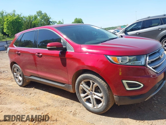 2015 Ford Edge Titanium z VIN 2FMTK3K97FBB06890, wystawiony jako IAAI lot #42241919 z przebiegiem 179 181 mil mil oraz . Historia ofert i sprzedaży dostępna na DreamBid. Obrazek 13.