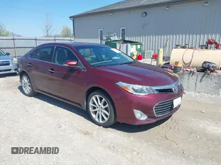 2013 Toyota Avalon XLE with VIN 4T1BK1EB2DU038939, listed as a IAAI auction lot 41983523 with 126,195 mi miles and . Bid and sale history available at DreamBid. Image 1.