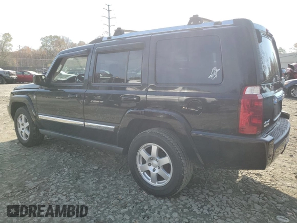 2007 Jeep Commander Limited with VIN 1J8HG58PX7C654745, listed as a Copart auction lot 81291764 with 181,725 mi miles and Clean title. Bid and sale history available at DreamBid. Image 2.