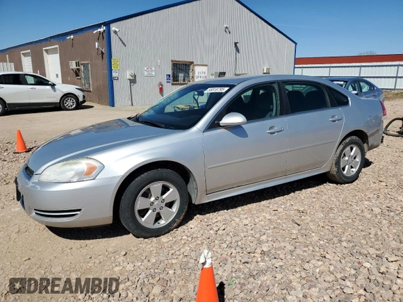 2011 Chevrolet Impala LS Fleet with VIN 2G1WF5EK3B1176461, listed as a Copart auction lot 55818795 with 114,519 mi miles and Clean Title. Bid and sale history available at DreamBid. Image 1.