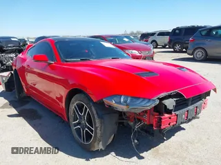 2020 Ford Mustang EcoBoost with VIN 1FA6P8TH6L5148110, listed as a IAAI auction lot 41798507 with 69,698 mi miles. Bid and sale history available at carsss.com. Image 1.