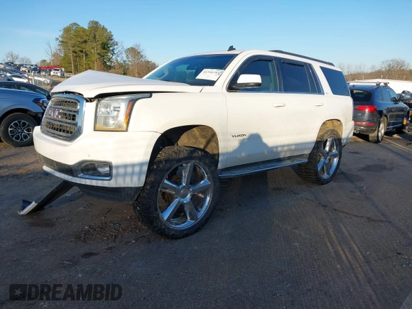 2015 GMC Yukon SLT with VIN 1GKS1BKC5FR240453, listed as a IAAI auction lot 41316793 with 1 mi miles. Bid and sale history available at carsss.com. Image 17.