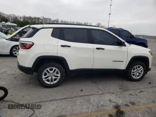 2017 Jeep Compass Sport z VIN 3C4NJDAB9HT658022, wystawiony jako Copart lot #81982624 z przebiegiem 46 396 mil mil oraz Szkoda całkowita • Salvage title. Historia ofert i sprzedaży dostępna na DreamBid. Obrazek 3.