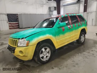 2006 Jeep Grand Cherokee Laredo with VIN 1J4GR48K56C298001, listed as a Copart auction lot 50056945 with 180,274 mi miles and Salvage Title. Bid and sale history available at carsss.com. Image 1.