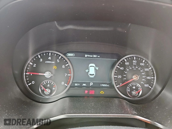 2022 Kia Telluride SX with VIN 5XYP5DHC2NG196482, listed as a Copart auction lot 59324935 with 17,850 mi miles and Clean title. Bid and sale history available at DreamBid. Image 9.