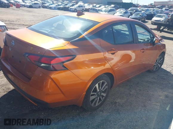 2021 Nissan Versa SV with VIN 3N1CN8EV3ML837516, listed as a IAAI auction lot 41769734 with 70,000 mi miles and . Bid and sale history available at DreamBid. Image 4.