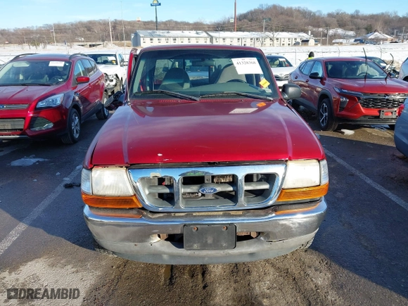 1999 Ford Ranger XLT with VIN 1FTZR15X1XTA90177, listed as a IAAI auction lot 41328368 with 360,832 mi miles. Bid and sale history available at carsss.com. Image 12.