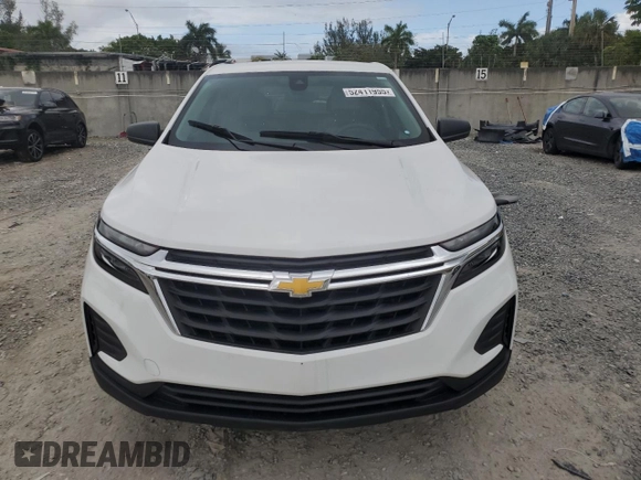 2024 Chevrolet Equinox LS with VIN 3GNAXHEG9RL232818, listed as a Copart auction lot 52411955 with Not Provided miles and Non Repairable. Bid and sale history available at DreamBid. Image 5.