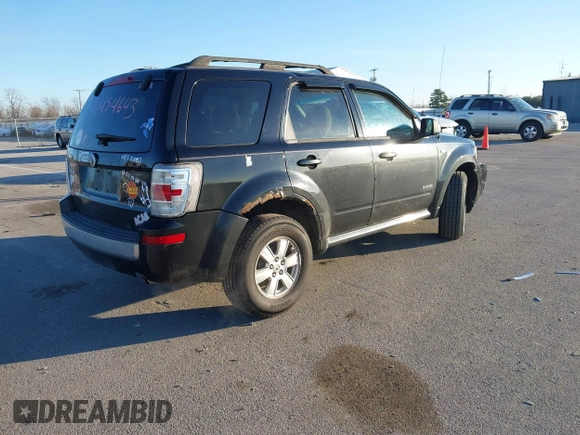 2008 Mercury Mariner with VIN 4M2CU81168KJ26462, listed as a IAAI auction lot 41454643 with 214,873 mi miles and . Bid and sale history available at DreamBid. Image 4.