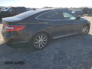 2012 Hyundai Azera z VIN KMHFH4JG0CA161867, wystawiony jako Copart lot #86928654 z przebiegiem 243 946 mil mil oraz Czysty tytuł • Clean title. Historia ofert i sprzedaży dostępna na DreamBid. Obrazek 3.