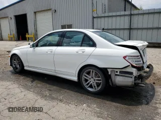 2013 Mercedes-Benz C 300 Sport with VIN WDDGF8AB9DG080980, listed as a Copart auction lot 59307245 with 195,178 mi miles and Salvage title. Bid and sale history available at DreamBid. Image 2.