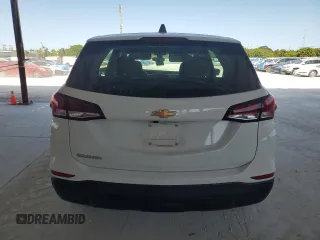 2022 Chevrolet Equinox LS z VIN 3GNAXHEVXNS237315, wystawiony jako Copart lot #57390925 z przebiegiem 22 590 mil mil oraz Szkoda całkowita • Salvage title. Historia ofert i sprzedaży dostępna na DreamBid. Obrazek 6.