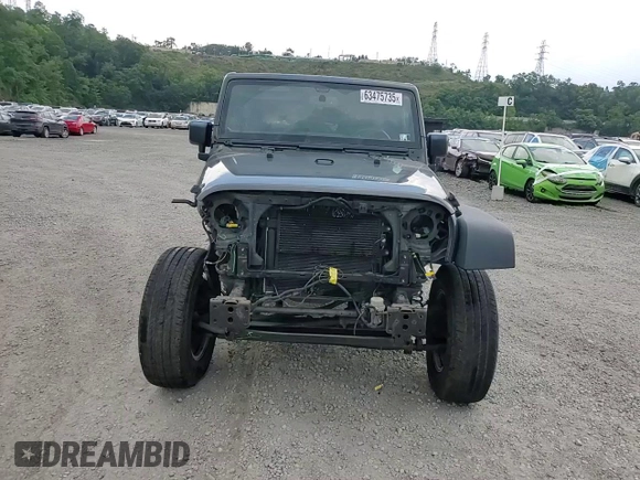 2017 Jeep Wrangler Unlimited Sport with VIN 1C4BJWDG1HL551371, listed as a Copart auction lot 63475735 with 86,347 mi miles and Salvage title. Bid and sale history available at DreamBid. Image 15.