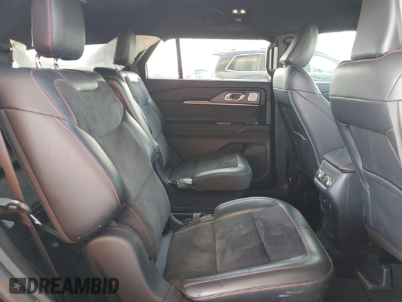 2025 Ford Explorer ST with VIN 1FMWK8GC4SGA22804, listed as a Copart auction lot 49159385 with 7,554 mi miles and Salvage Title. Bid and sale history available at carsss.com. Image 11.
