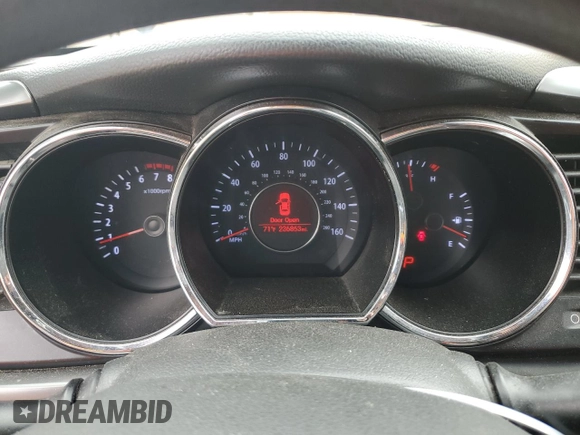 2013 Kia Optima LX with VIN KNAGM4A76D5304669, listed as a Copart auction lot 47843525 with 236,853 mi miles and Salvage Title. Bid and sale history available at carsss.com. Image 9.