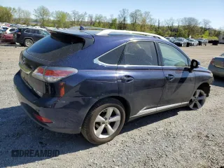 2013 Lexus RX 350 with VIN 2T2BK1BA9DC156804, listed as a Copart auction lot 54735355 with 95,280 mi miles and Salvage Title. Bid and sale history available at carsss.com. Image 3.
