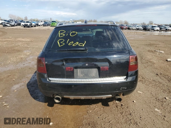 2004 Audi allroad A6 V8 z VIN WA1YD64B44N018218, wystawiony jako Copart lot #54335425 z przebiegiem Nie podano mil oraz Szkody całkowita. Historia ofert i sprzedaży dostępna na DreamBid. Obrazek 6.