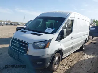2020 Ford Transit Cargo with VIN 1FTBR1C81LKB10957, listed as a IAAI auction lot 41830210 with 86,006 mi miles and . Bid and sale history available at DreamBid. Image 17.