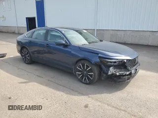 2023 Honda Accord Touring with VIN 1HGCY2F88PA800159, listed as a Copart auction lot 60229745 with Not provided miles and Salvage title. Bid and sale history available at DreamBid. Image 4.