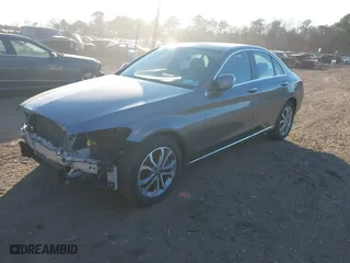 2018 Mercedes-Benz C-Class C 300 with VIN WDDWF4KB1JR417452, listed as a IAAI auction lot 41298299 with 124,351 mi miles. Bid and sale history available at carsss.com. Image 18.